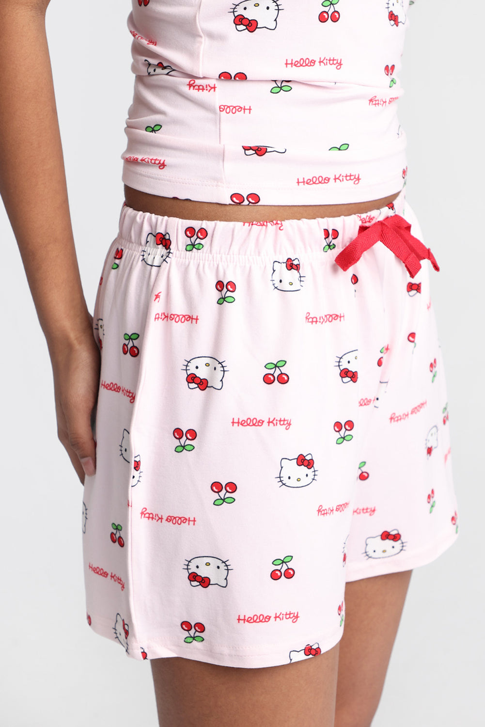 Hello Kitty Cherry Pajama Camisole & Shorts 2-Piece Set Hello Kitty Cherry Pajama Camisole & Shorts 2-Piece Set