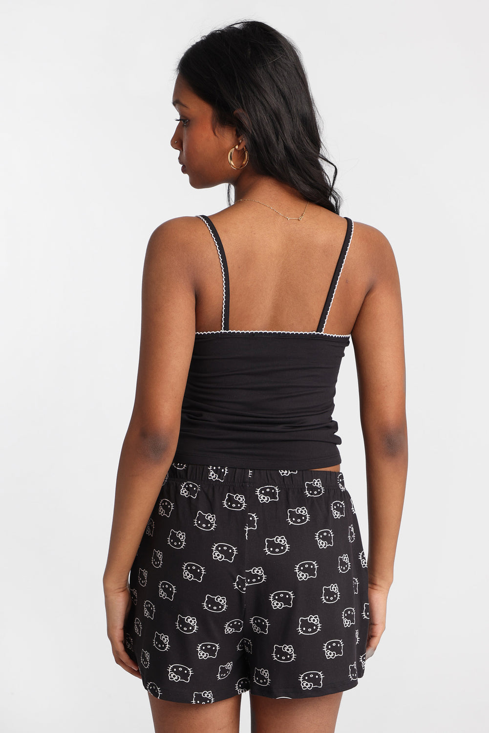 Hello Kitty Pajama Camisole & Shorts 2-Piece Set Hello Kitty Pajama Camisole & Shorts 2-Piece Set