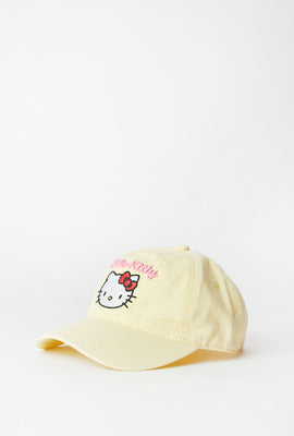 Casquette de baseball Hello Kitty brodée
