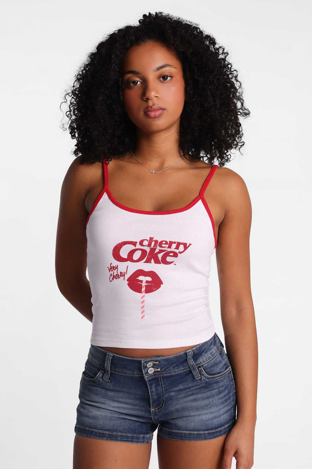 Camisole imprimé Cherry Coke Camisole imprimé Cherry Coke