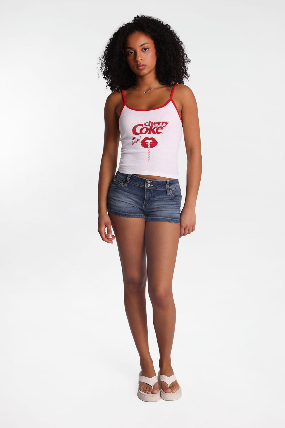 Camisole imprimé Cherry Coke Camisole imprimé Cherry Coke