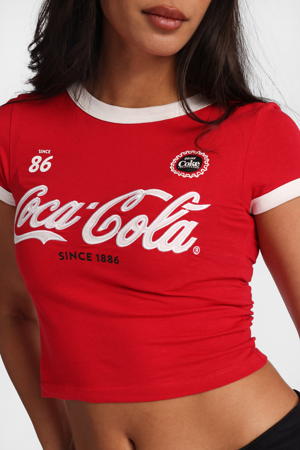 Coca-Cola Since 1886 Graphic Ringer Tee Coca-Cola Since 1886 Graphic Ringer Tee