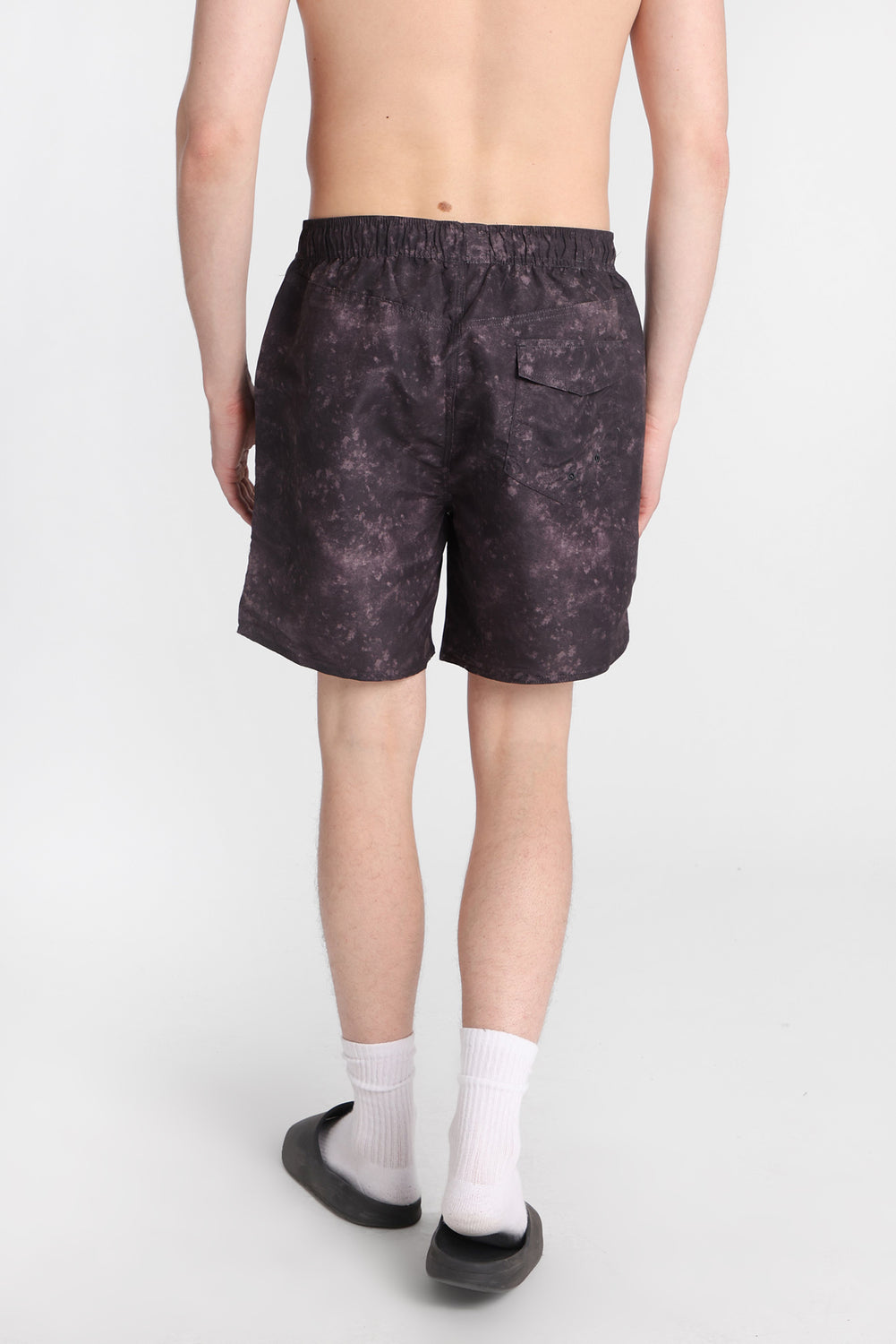 Short de bain tie-dye noir Zoo York 7 po Short de bain tie-dye noir Zoo York 7 po
