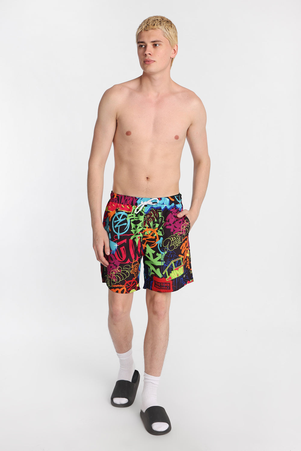 Zoo York Graffiti Swim Shorts 7