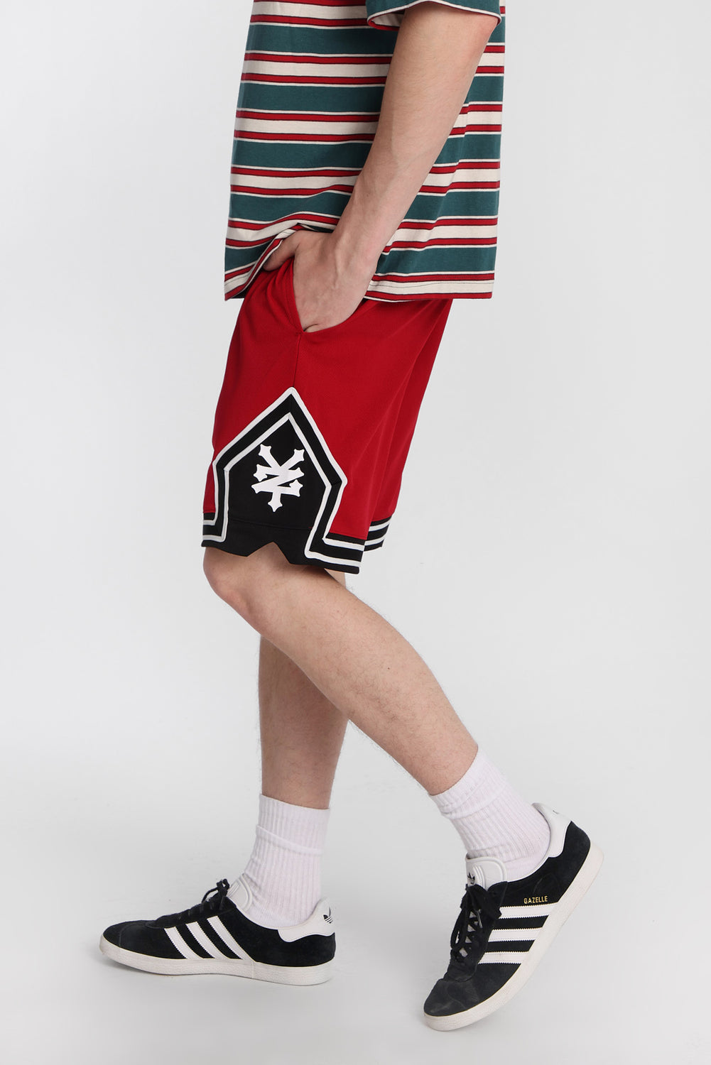 Short en maille de basketball Zoo York Short en maille de basketball Zoo York