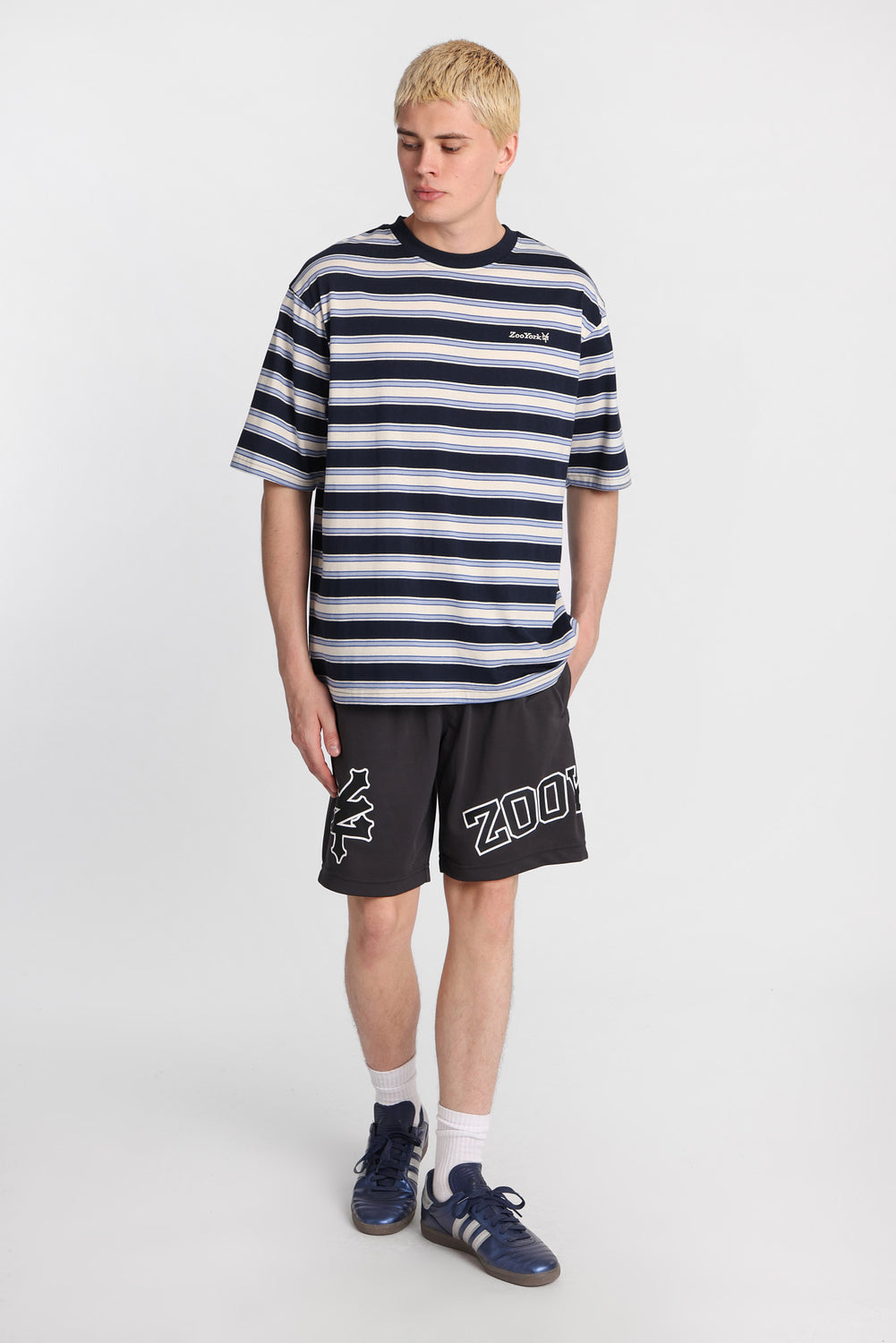 Short en maille imprimé logo Zoo York Short en maille imprimé logo Zoo York