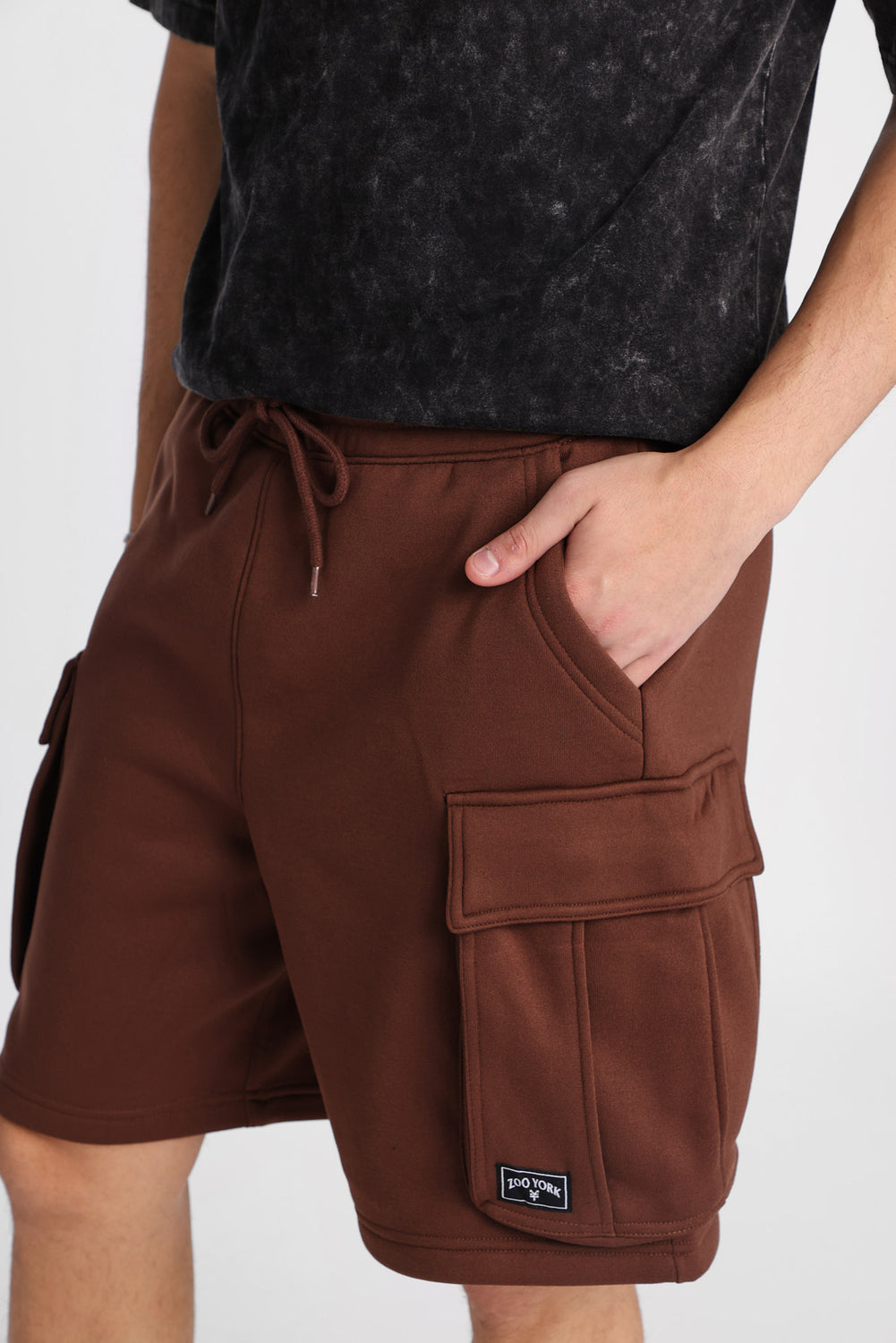 Zoo York Fleece Cargo Shorts Zoo York Fleece Cargo Shorts