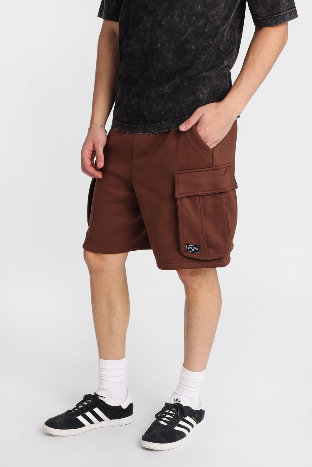 Zoo York Fleece Cargo Shorts Zoo York Fleece Cargo Shorts