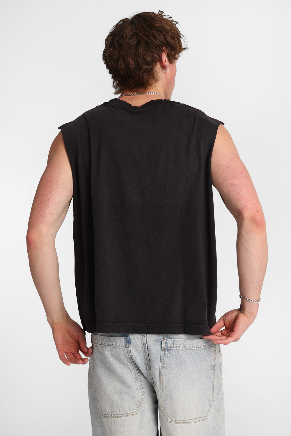Arsenic Tiger & Panther Graphic Tank Top Arsenic Tiger & Panther Graphic Tank Top