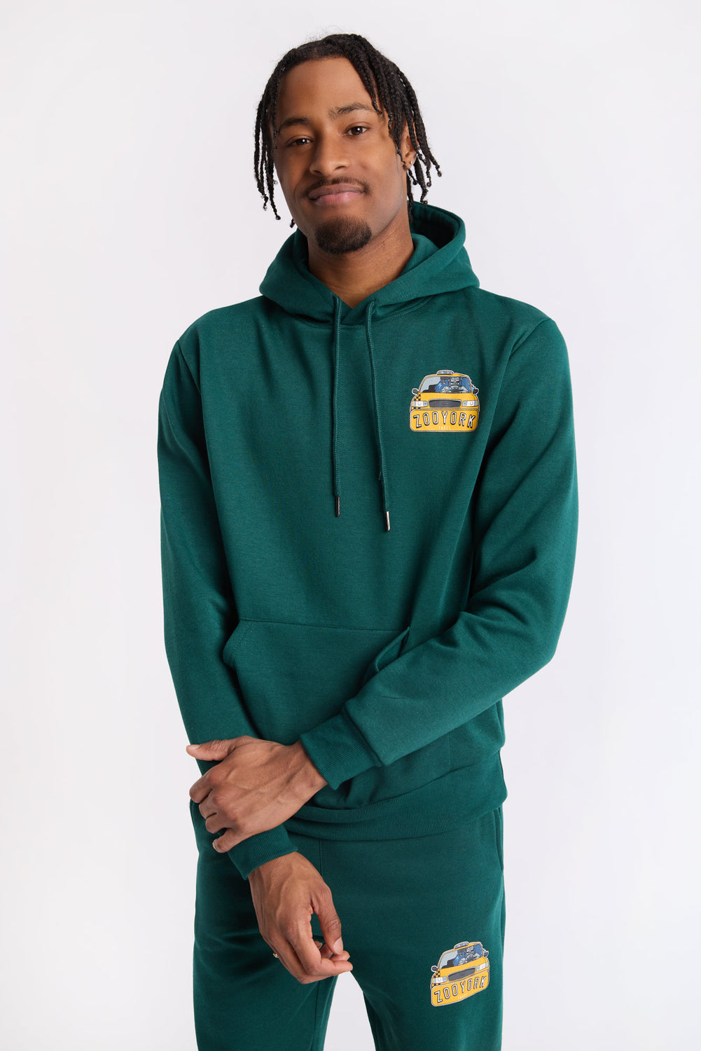 Zoo York Mens Taxis Graphic Hoodie Zoo York Mens Taxis Graphic Hoodie