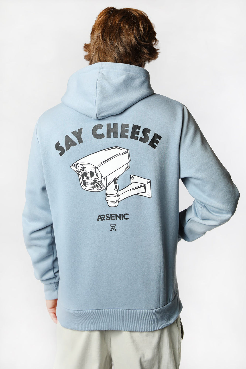 Arsenic Mens Say Cheese Hoodie Arsenic Mens Say Cheese Hoodie