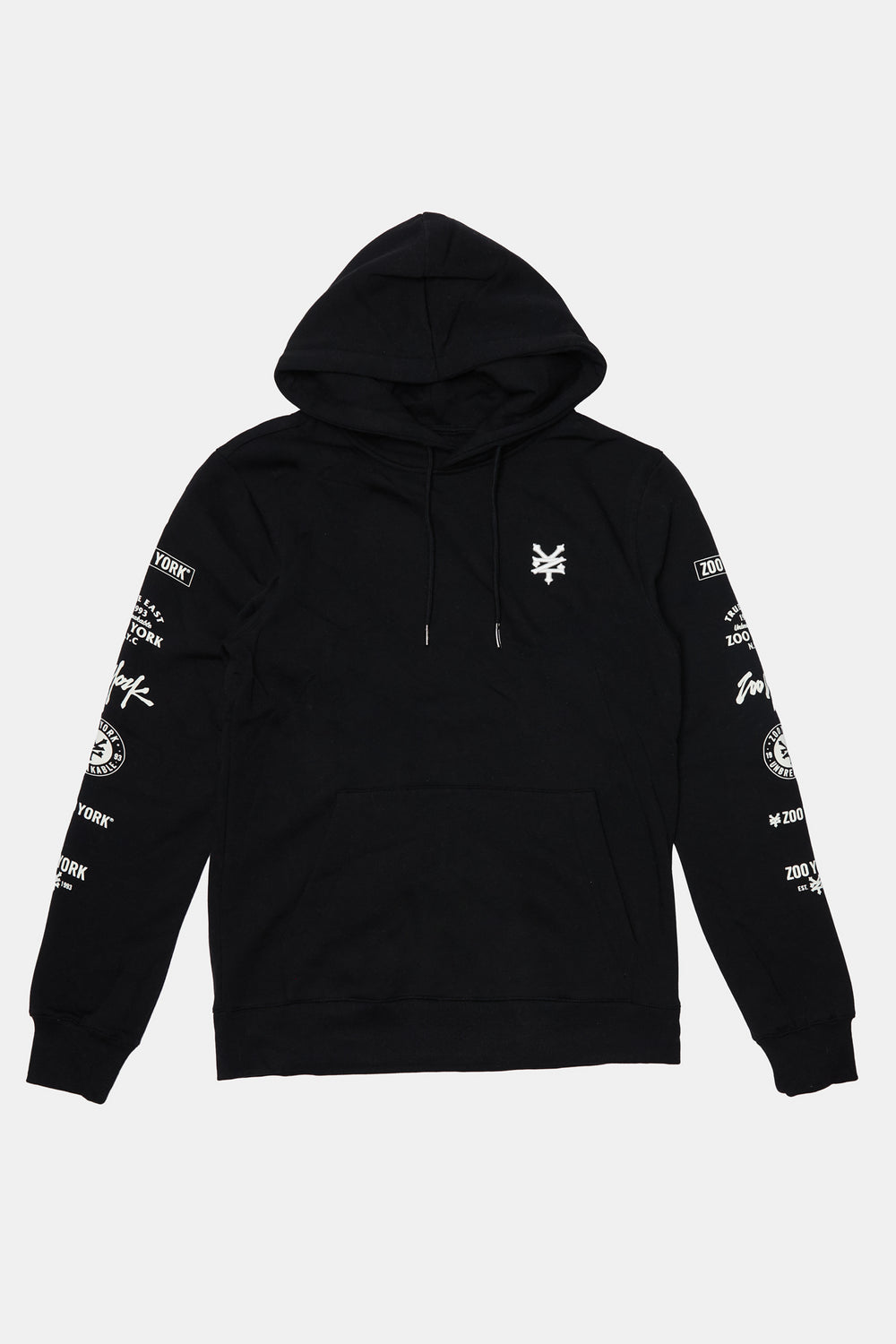 Zoo York Mens Logos Hoodie Zoo York Mens Logos Hoodie