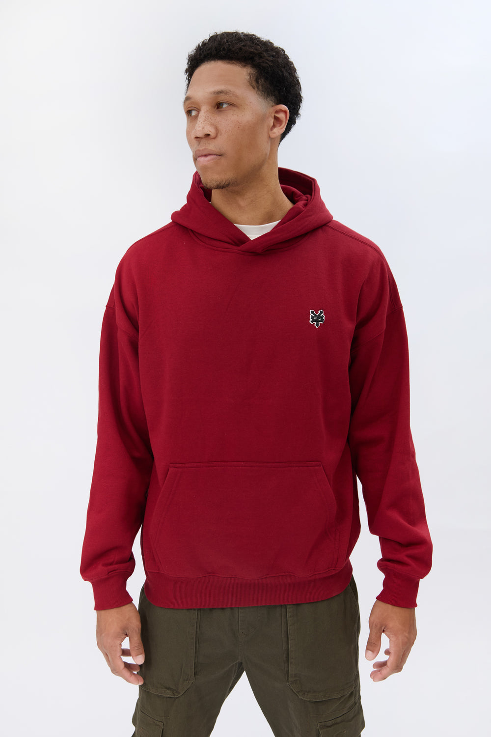 Zoo York Mens Embroidered Logo Hoodie Zoo York Mens Embroidered Logo Hoodie