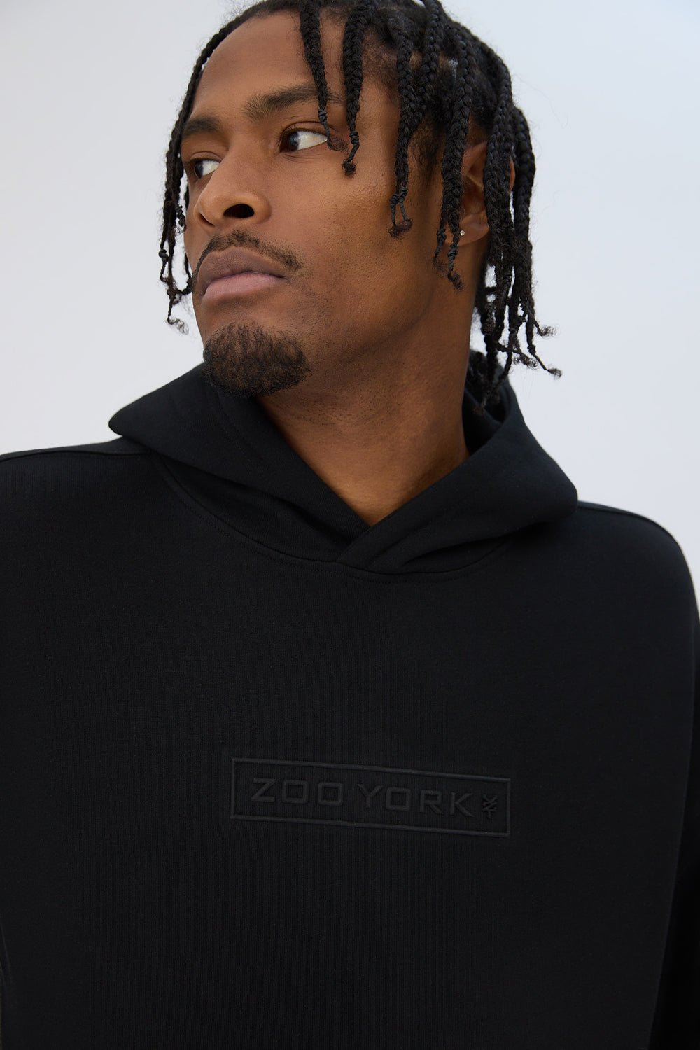 Zoo York Mens HD Box Logo Hoodie Zoo York Mens HD Box Logo Hoodie