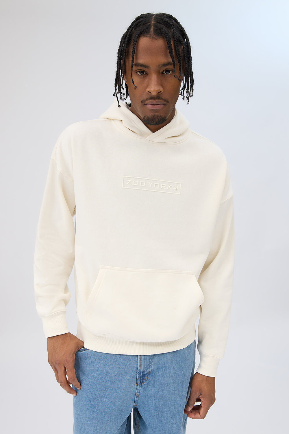 Zoo York Mens HD Box Logo Hoodie Zoo York Mens HD Box Logo Hoodie