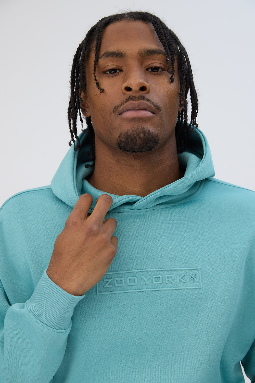 Zoo York Mens HD Box Logo Hoodie Zoo York Mens HD Box Logo Hoodie