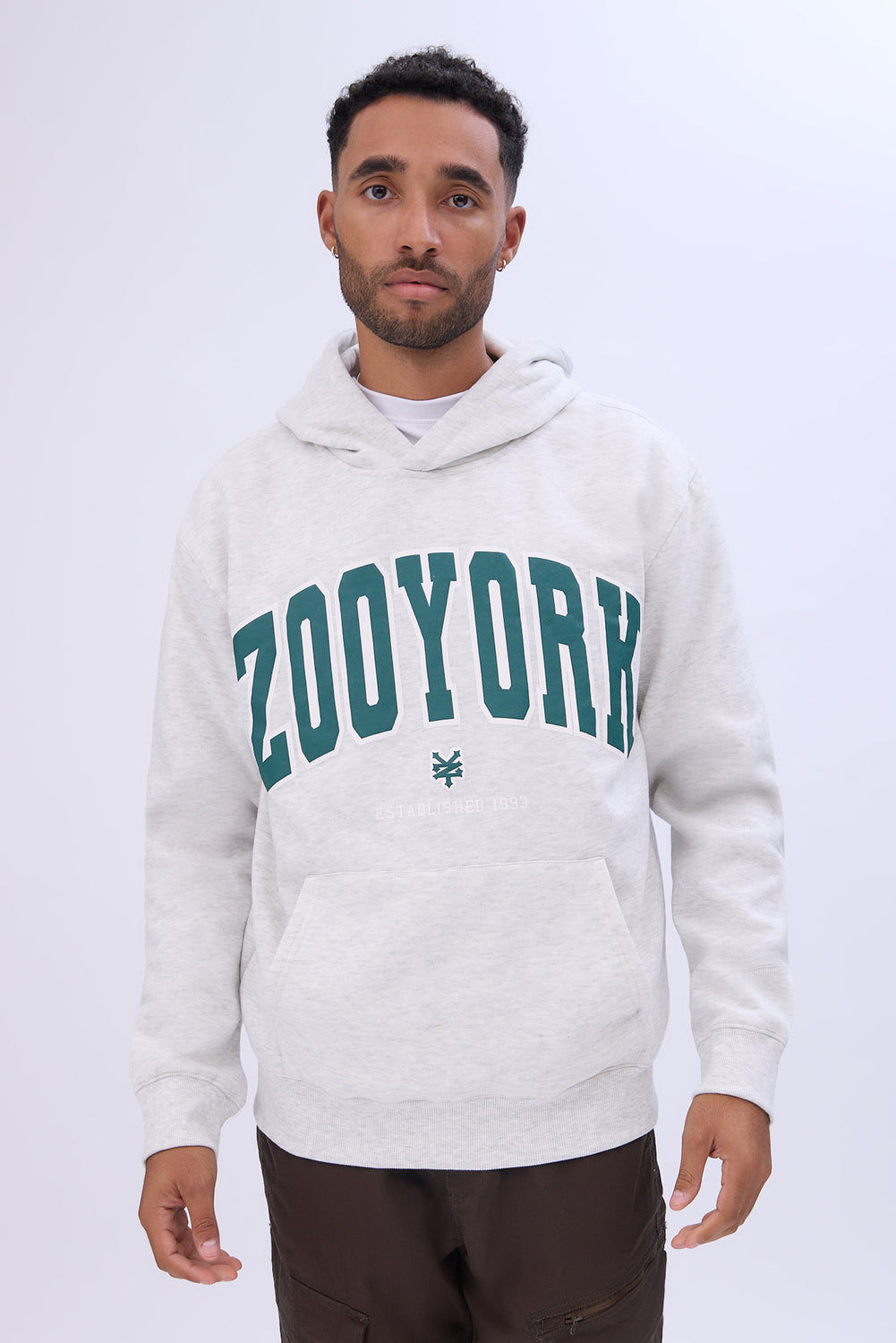 Haut à capuchon logo universitaire Zoo York homme Haut à capuchon logo universitaire Zoo York homme