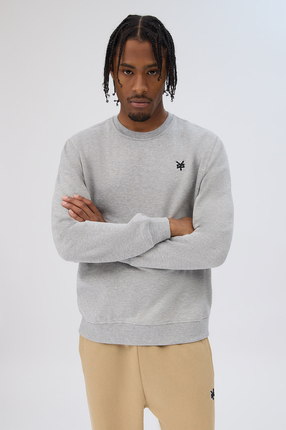 Sweatshirt logo brodé Zoo York homme Sweatshirt logo brodé Zoo York homme