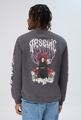 Arsenic Mens Reaper Graphic Sweatshirt