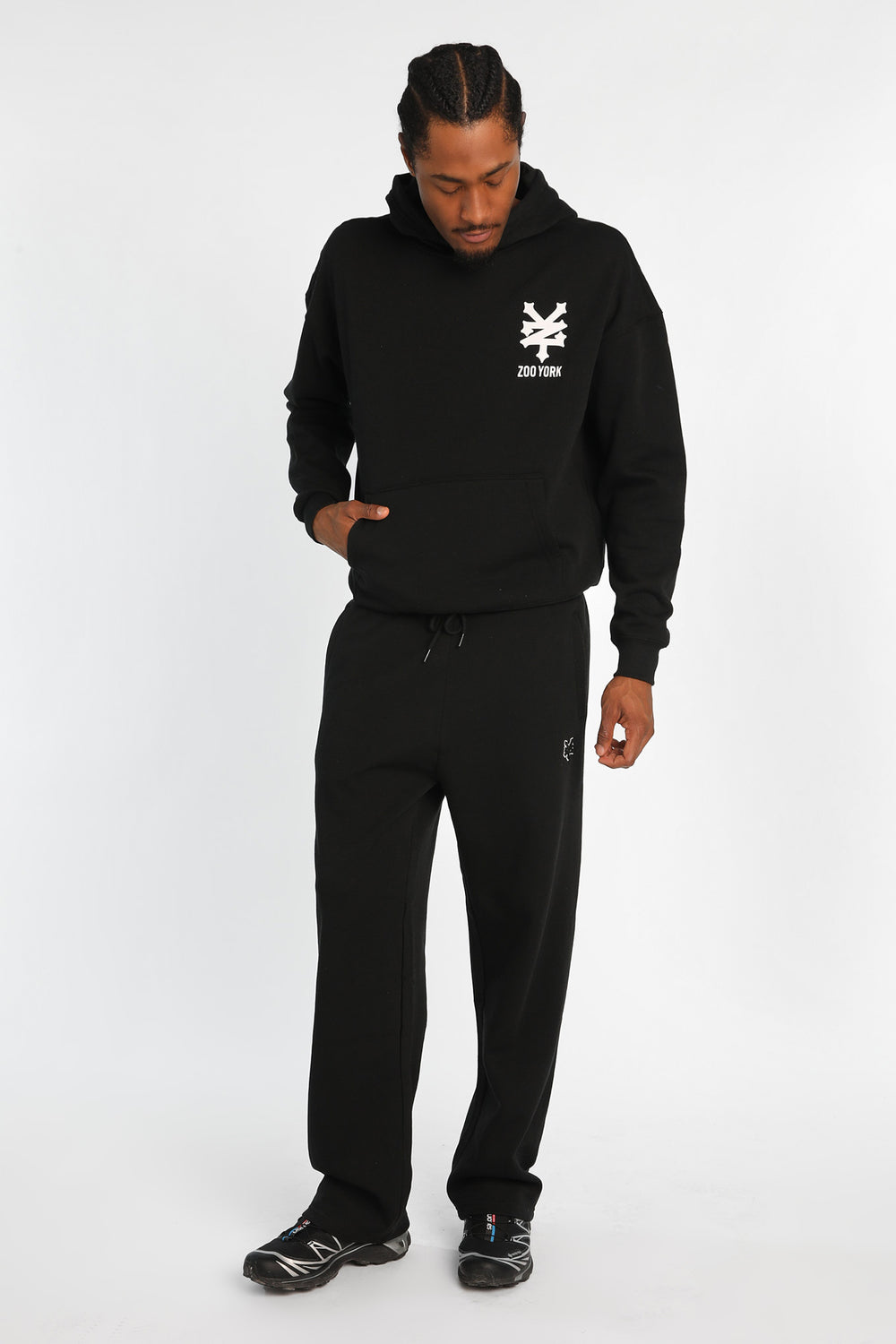 Zoo York Back Print Boxy Hoodie Zoo York Back Print Boxy Hoodie