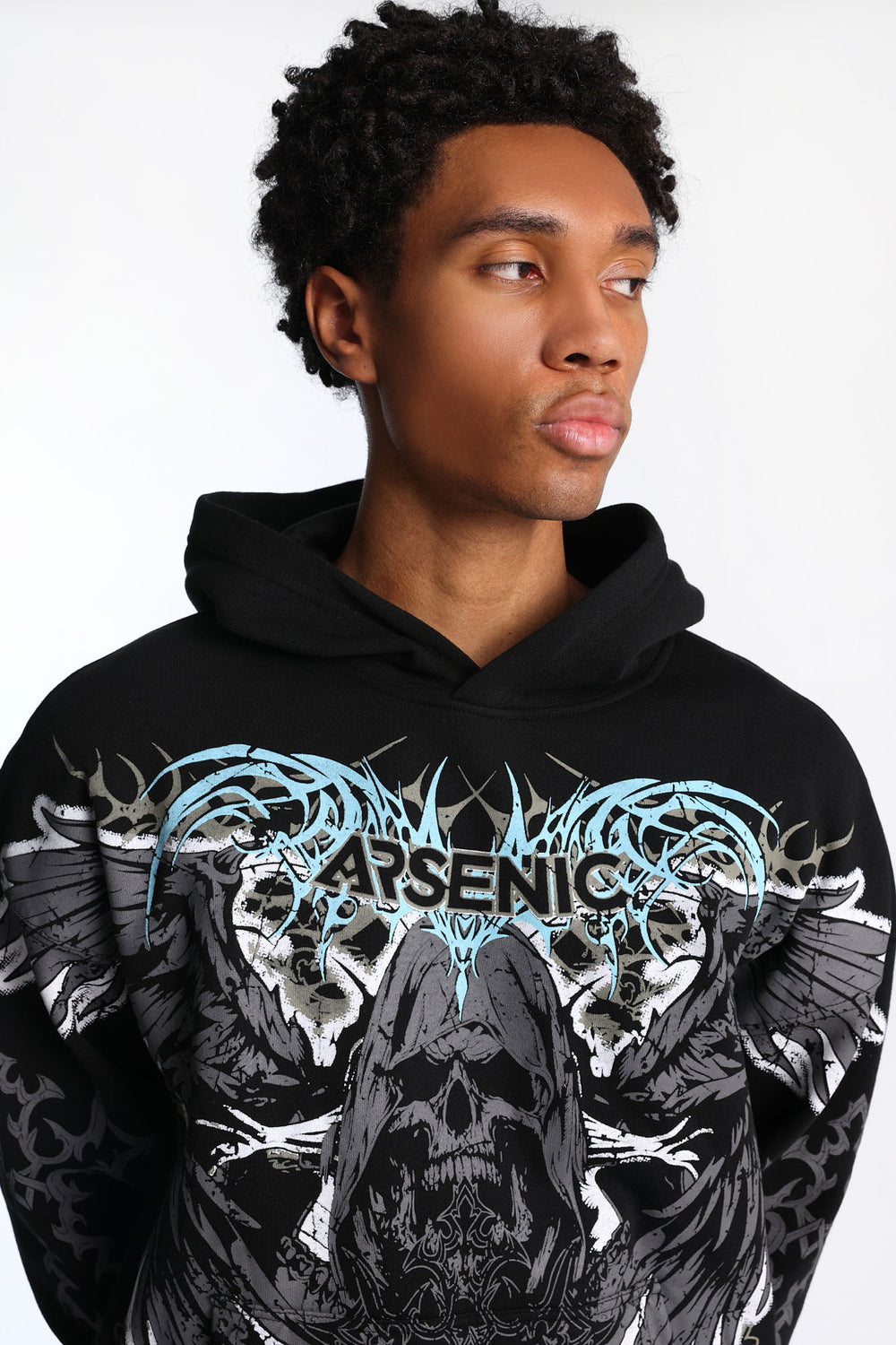 Arsenic Cross Graphic Hoodie Arsenic Cross Graphic Hoodie