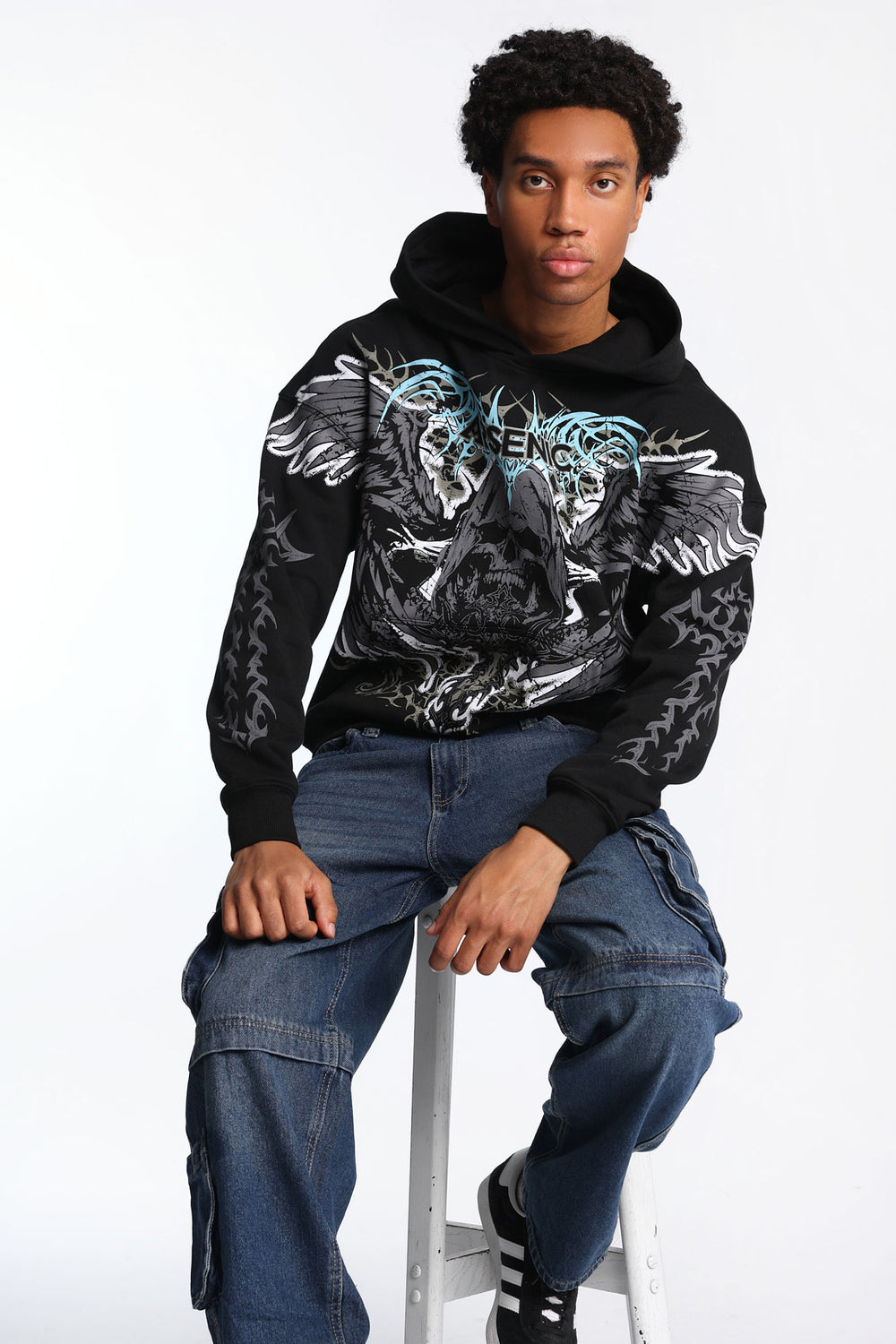 Arsenic Cross Graphic Hoodie Arsenic Cross Graphic Hoodie