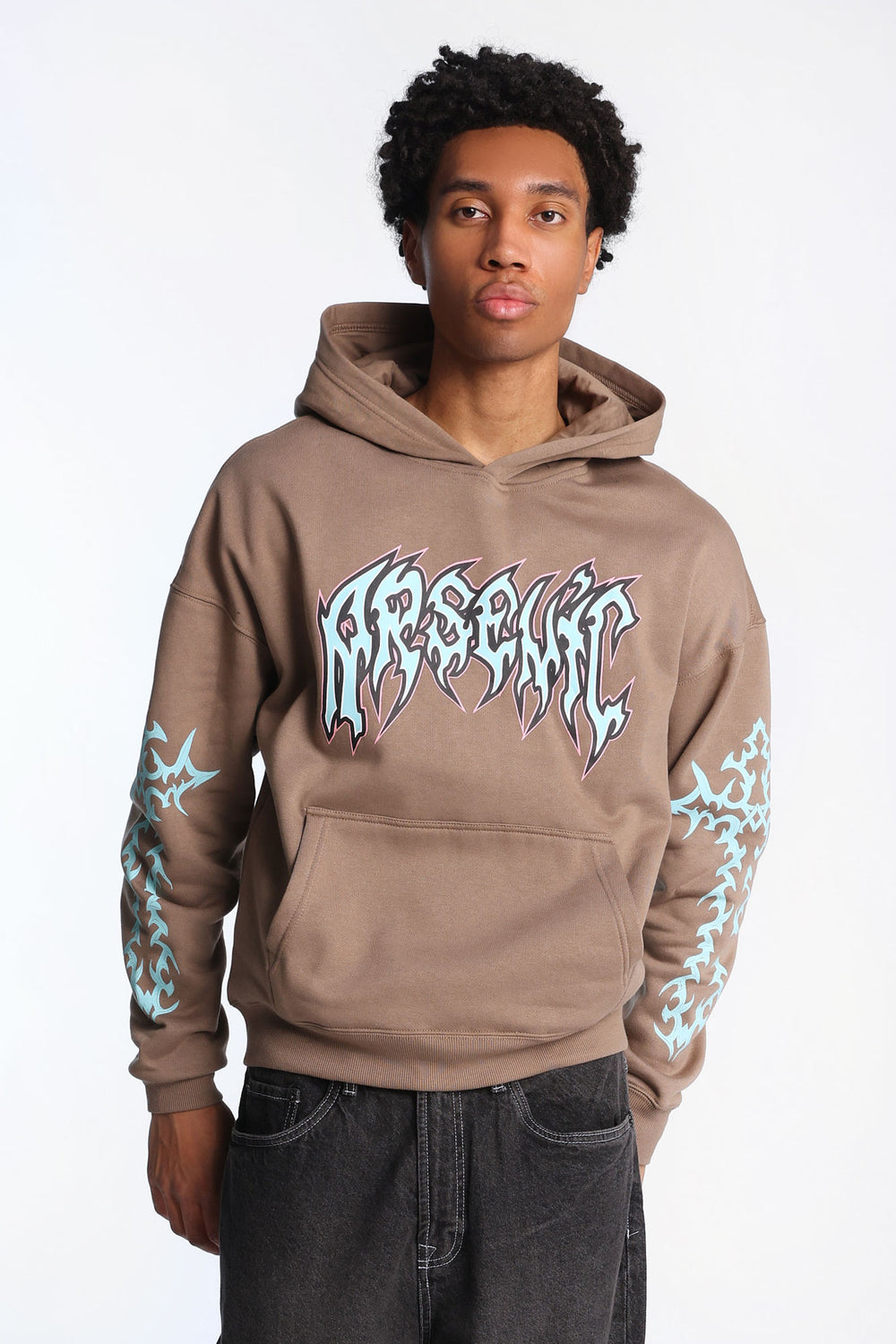 Arsenic Cross Graphic Hoodie Arsenic Cross Graphic Hoodie