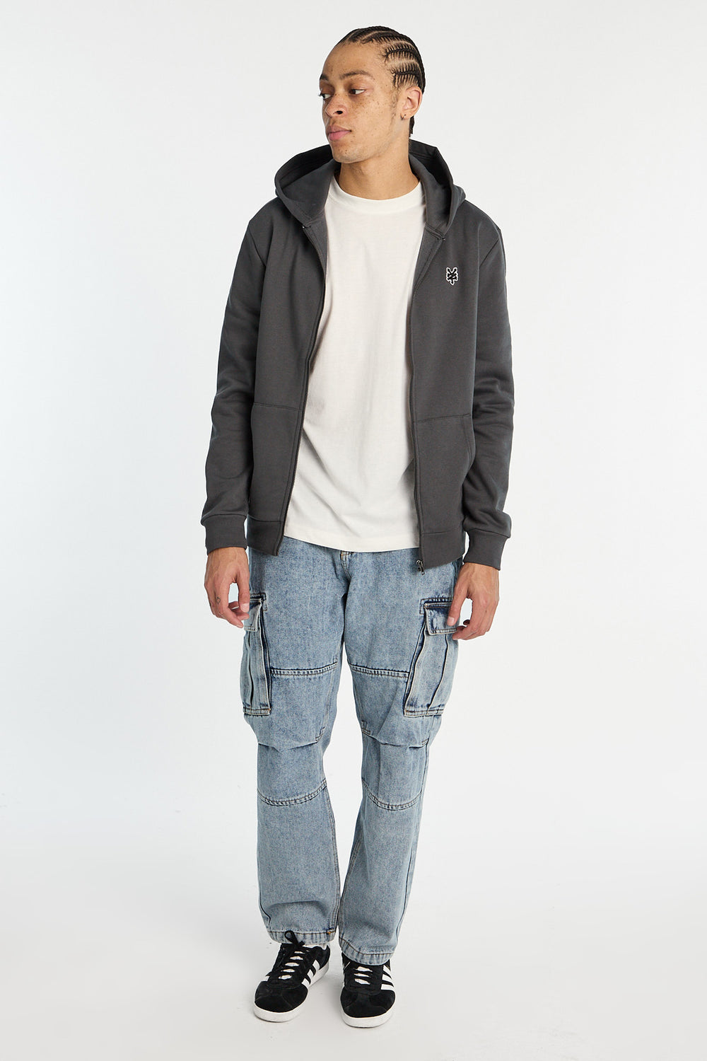 Haut à capuchon à glissière Zoo York homme Haut à capuchon à glissière Zoo York homme