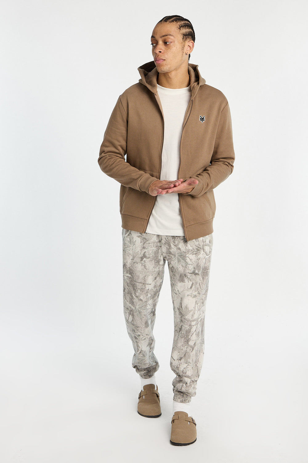 Haut à capuchon à glissière Zoo York homme Haut à capuchon à glissière Zoo York homme