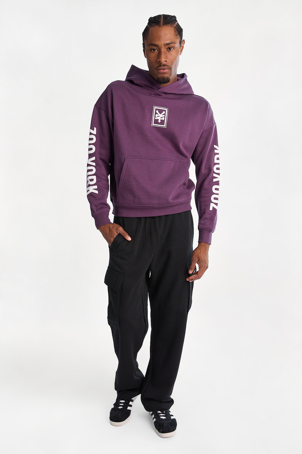 Zoo York Classic Box Logo Hoodie Zoo York Classic Box Logo Hoodie