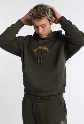 Haut à capuchon brodé en contraste Zoo York