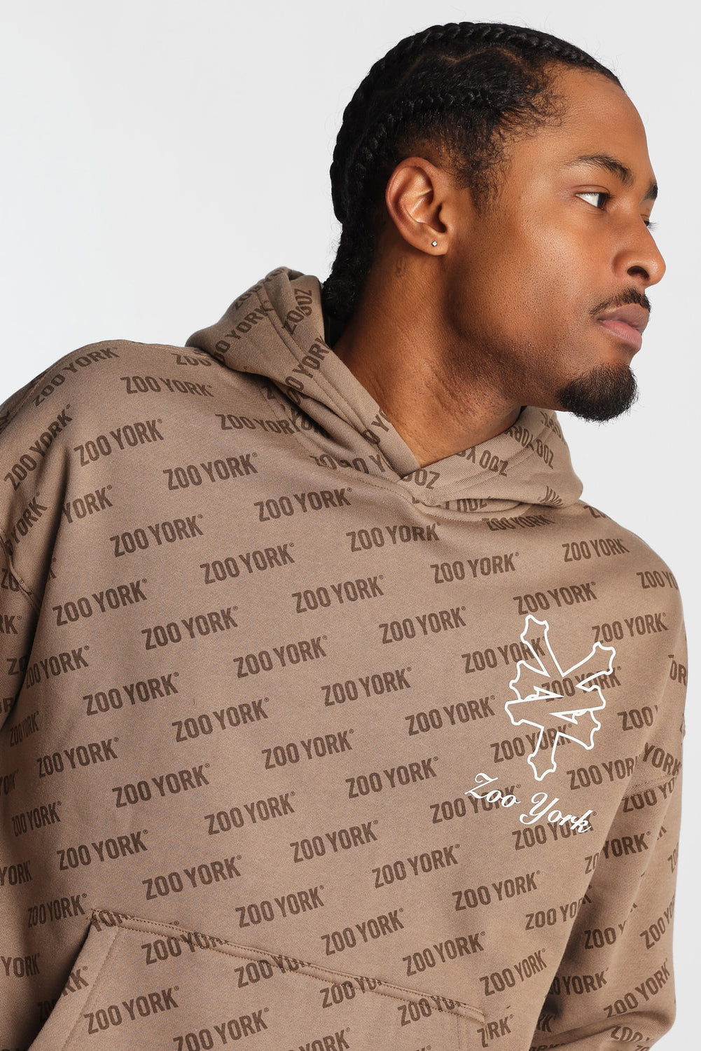 Zoo York Allover Printed Hoodie Zoo York Allover Printed Hoodie
