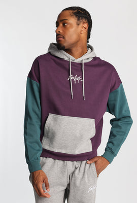 Zoo York Embroidered Colour Block Hoodie