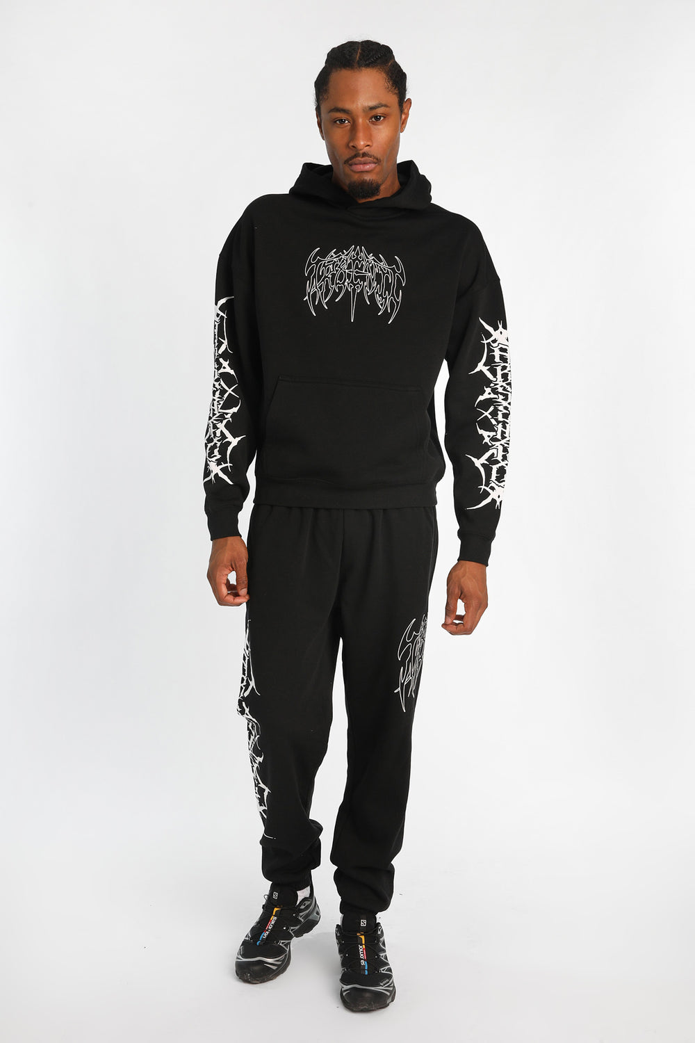 Arsenic Gothic Print Hoodie Arsenic Gothic Print Hoodie