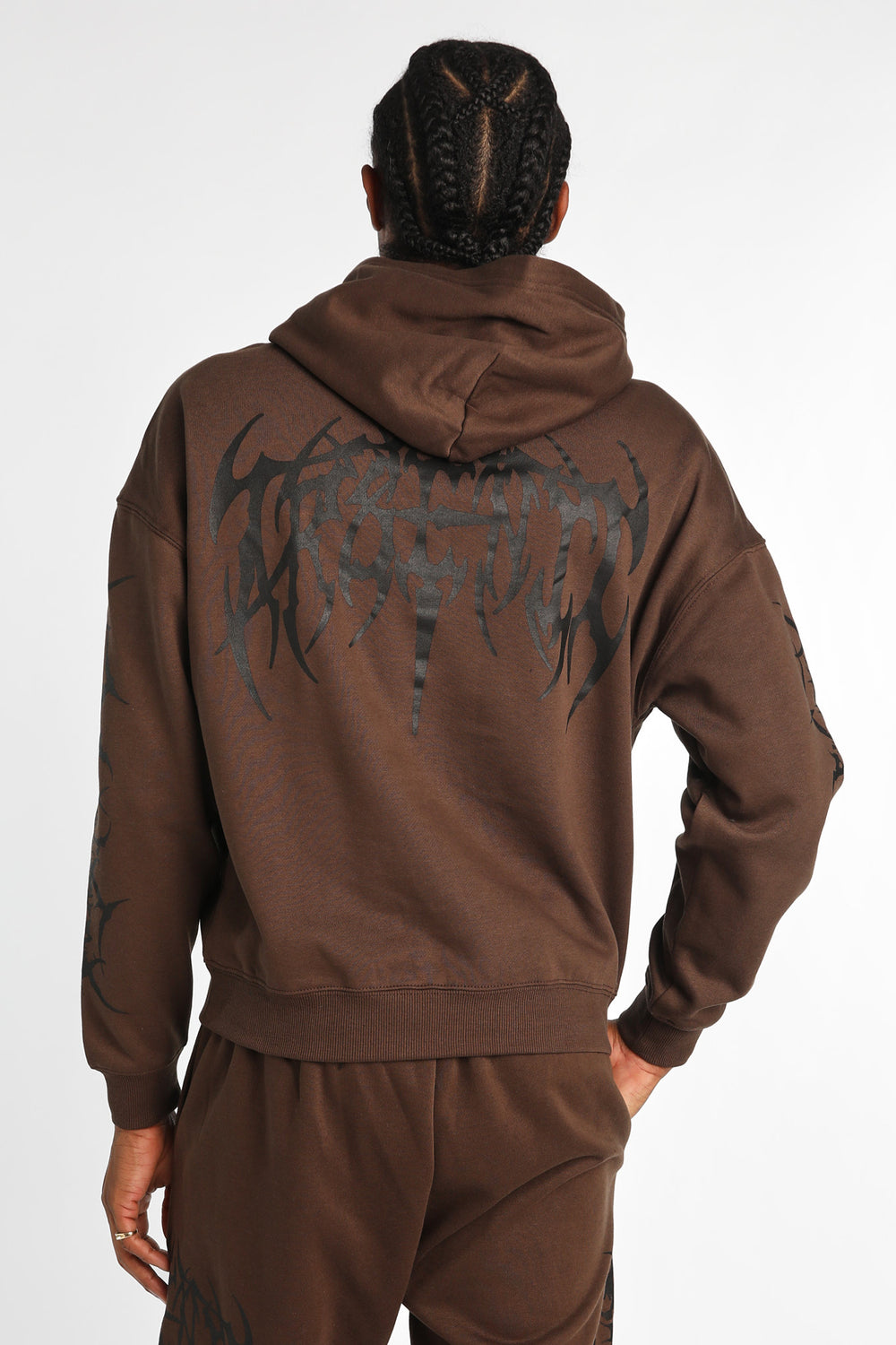 Arsenic Gothic Print Hoodie Arsenic Gothic Print Hoodie