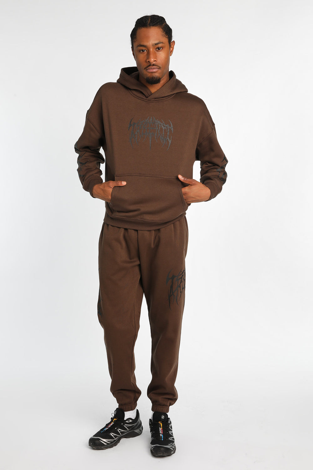 Arsenic Gothic Print Hoodie Arsenic Gothic Print Hoodie