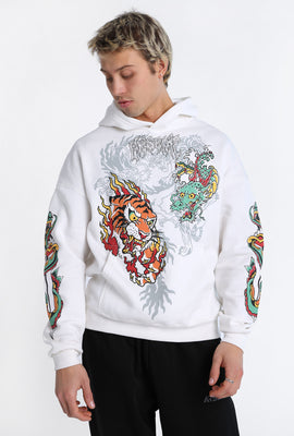 Arsenic Dragon & Tiger Graphic Hoodie