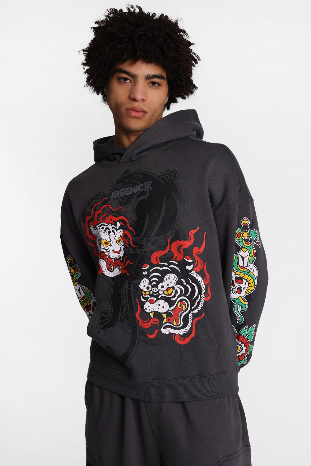 Arsenic Leopard Eagle Hoodie Arsenic Leopard Eagle Hoodie