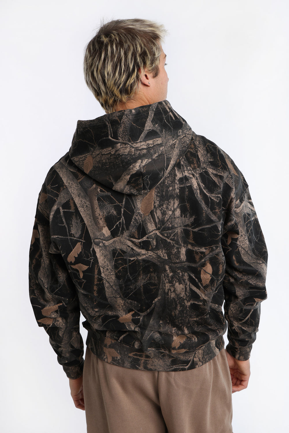 Zoo York Tree Camouflage Boxy Hoodie Zoo York Tree Camouflage Boxy Hoodie