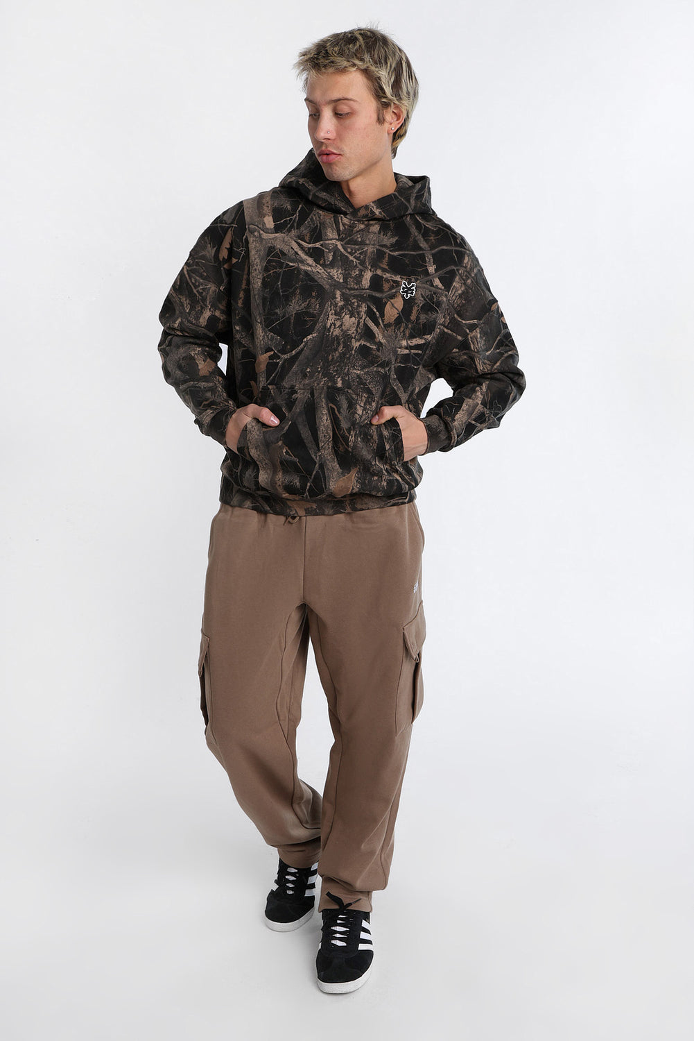 Zoo York Tree Camouflage Boxy Hoodie Zoo York Tree Camouflage Boxy Hoodie