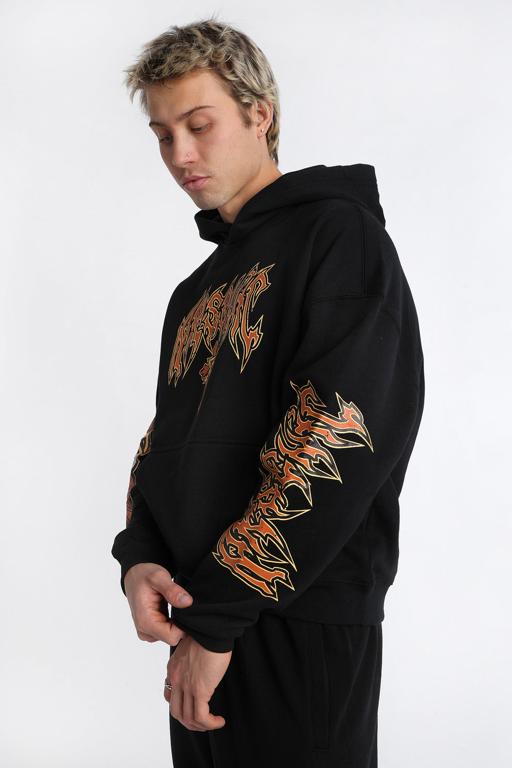 Arsenic Grim Reaper Contrast Hoodie Arsenic Grim Reaper Contrast Hoodie