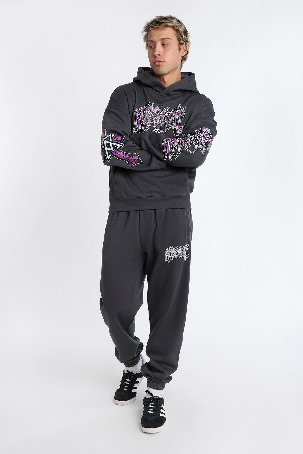 Arsenic Grim Reaper Contrast Hoodie Arsenic Grim Reaper Contrast Hoodie