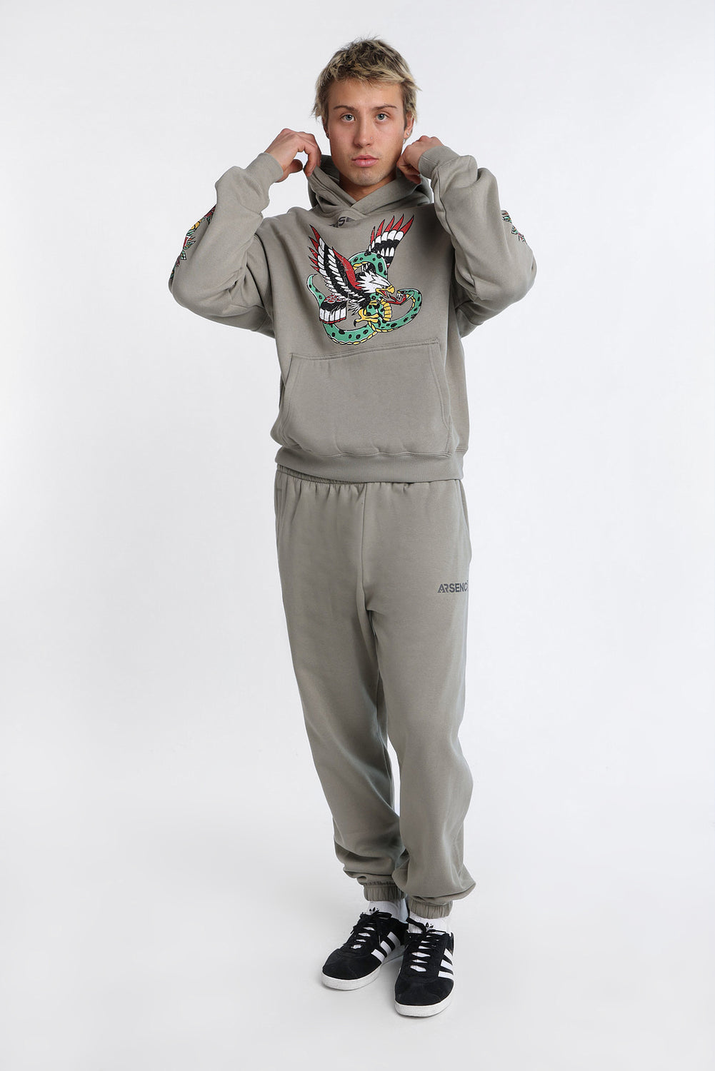 Arsenic Eagle Graphic Hoodie Arsenic Eagle Graphic Hoodie