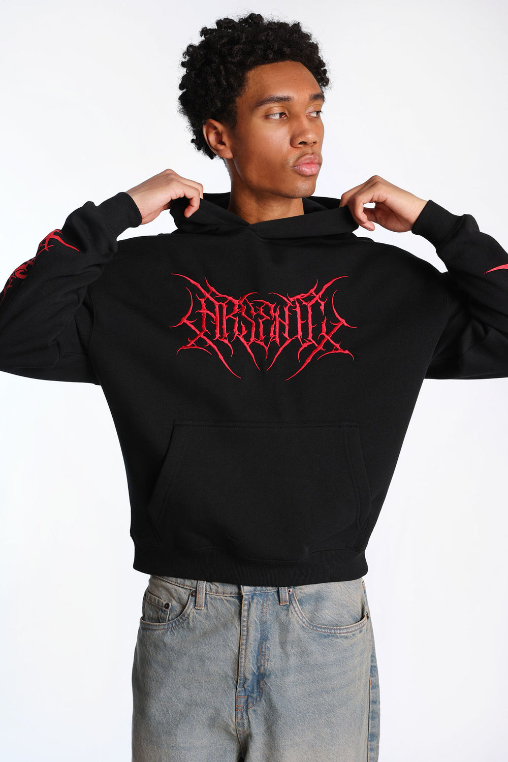 Arsenic Embroidered Hoodie Arsenic Embroidered Hoodie