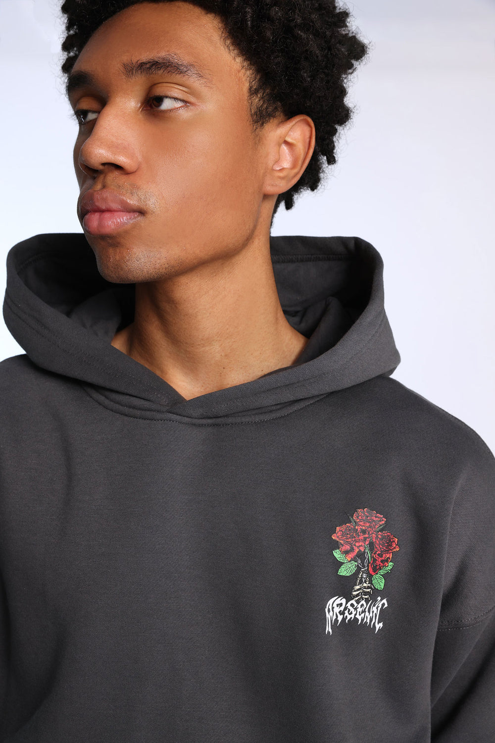 Arsenic Skull Rose Bouquet Hoodie Arsenic Skull Rose Bouquet Hoodie