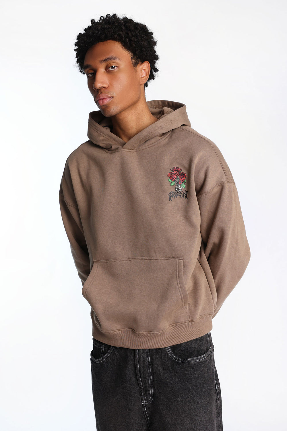 Arsenic Skull Rose Bouquet Hoodie Arsenic Skull Rose Bouquet Hoodie