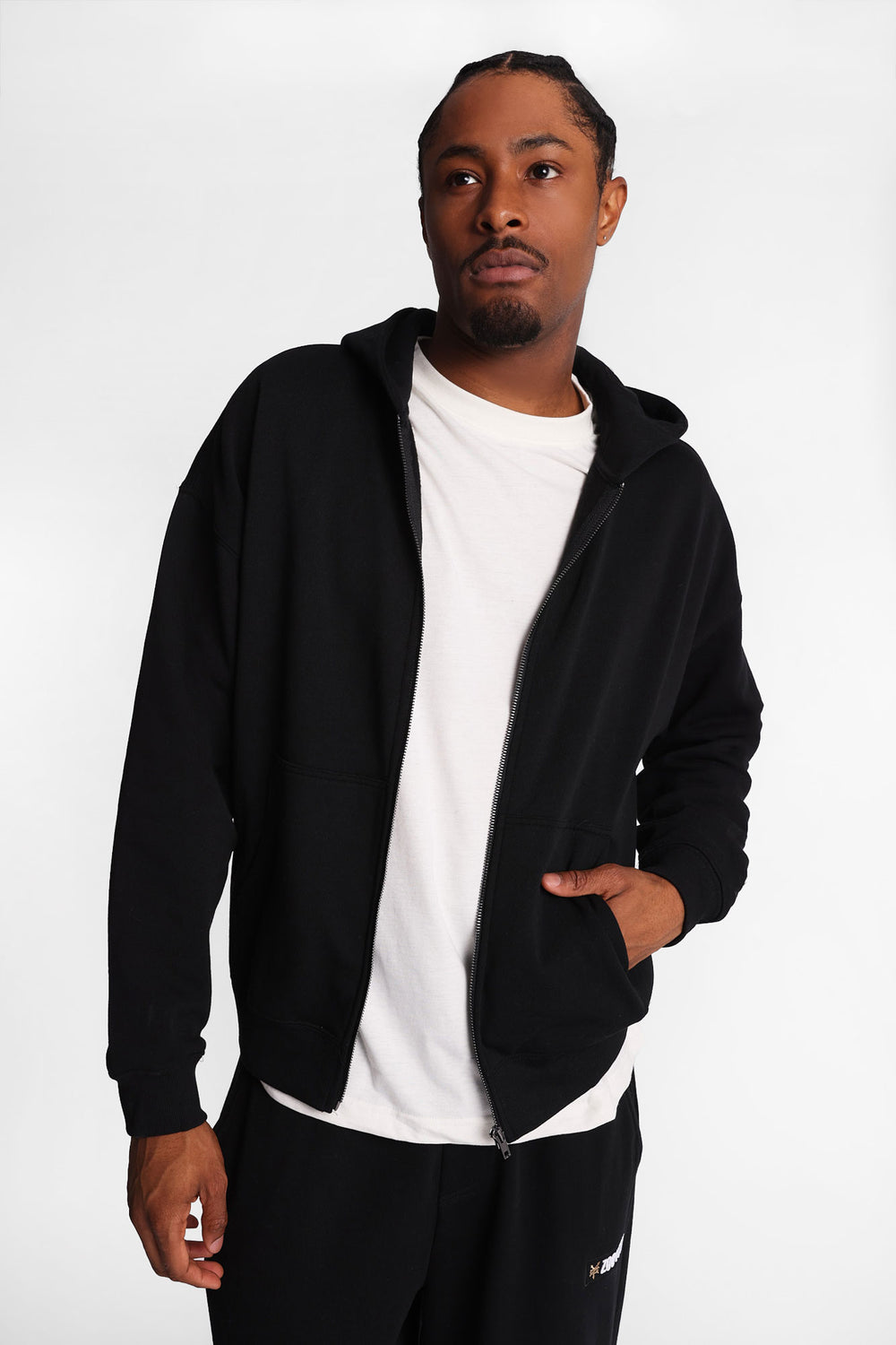 Zoo York Solid Zip-Up Hoodie Zoo York Solid Zip-Up Hoodie