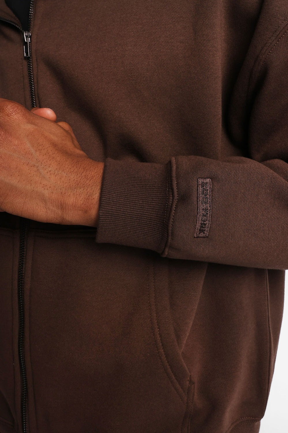 Zoo York Solid Zip-Up Hoodie Zoo York Solid Zip-Up Hoodie