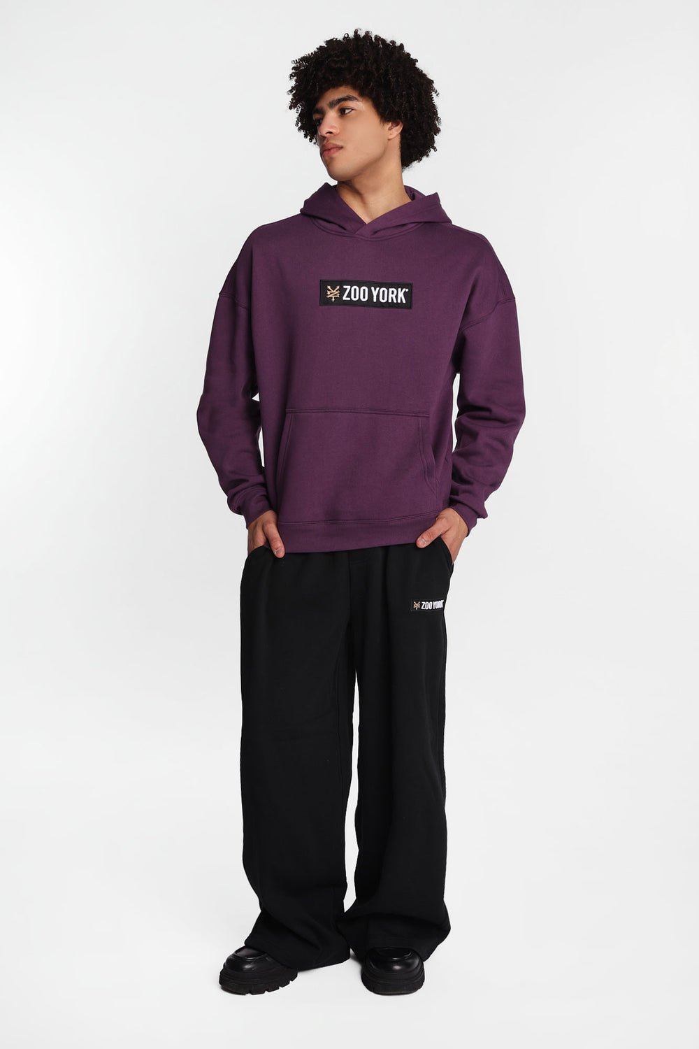 Zoo York Embroidered Box Logo Hoodie Zoo York Embroidered Box Logo Hoodie