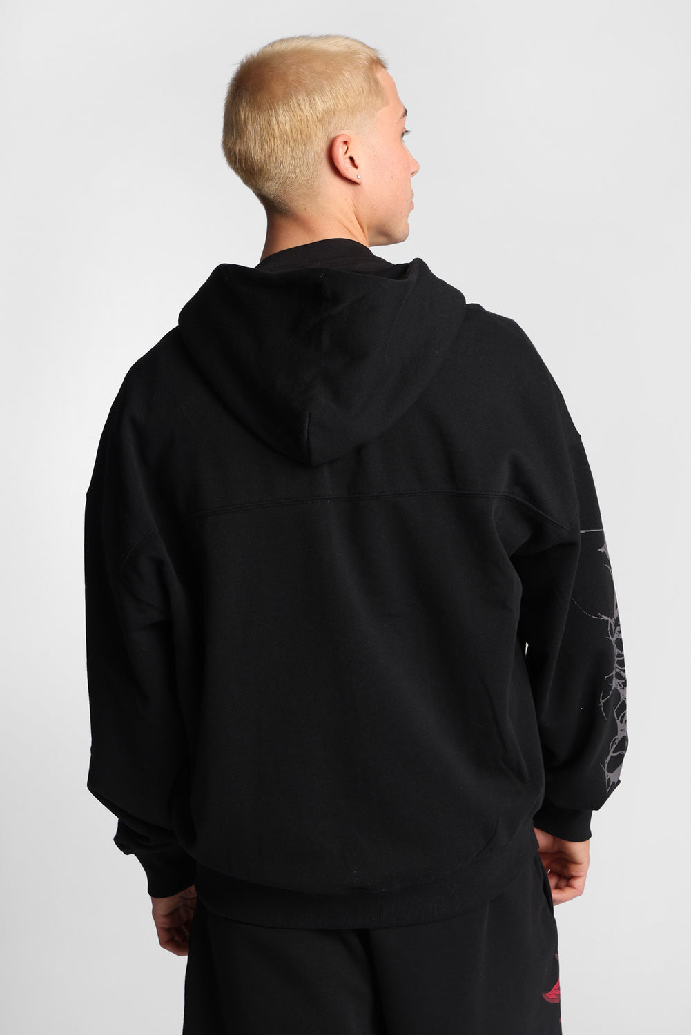Arsenic Skull Graphic Zip-Up Hoodie Arsenic Skull Graphic Zip-Up Hoodie